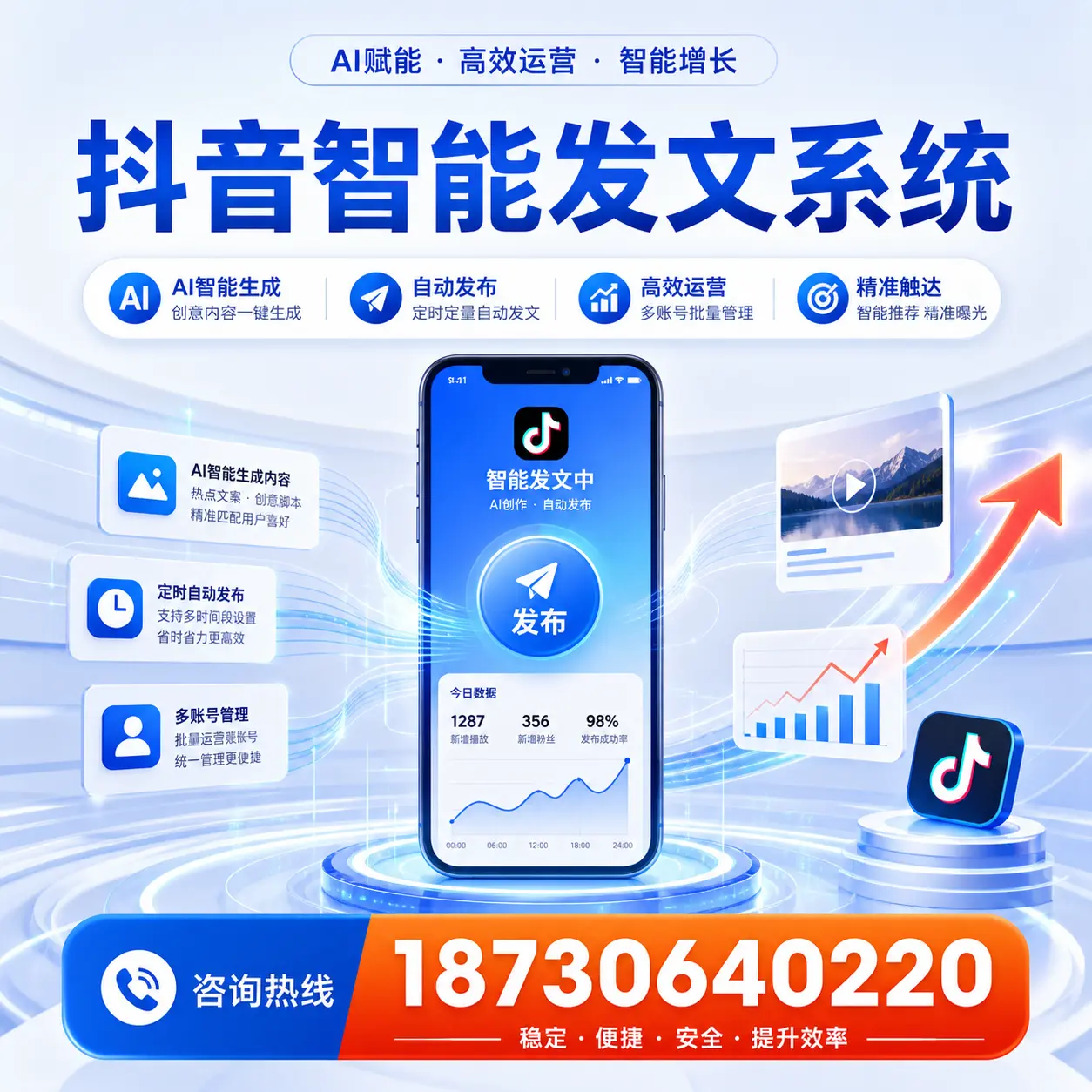 如何通过抖音智能发文系统提升 金昌 企业的市场竞争力